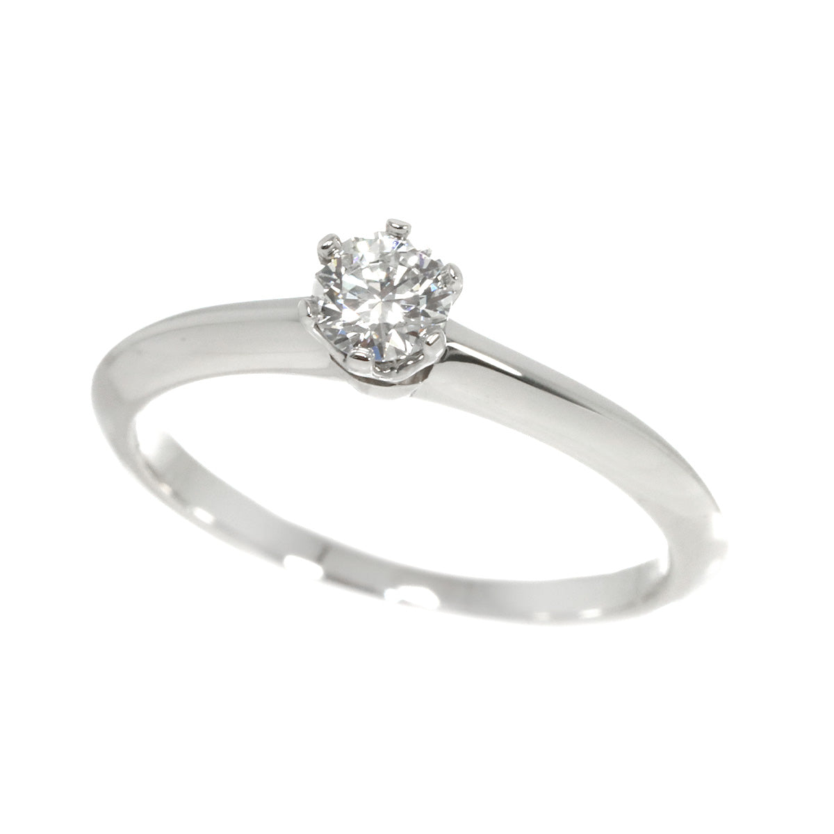 Diamond 0.21ct F/VS1 Ring Platinum Size4.5-4.75(US)