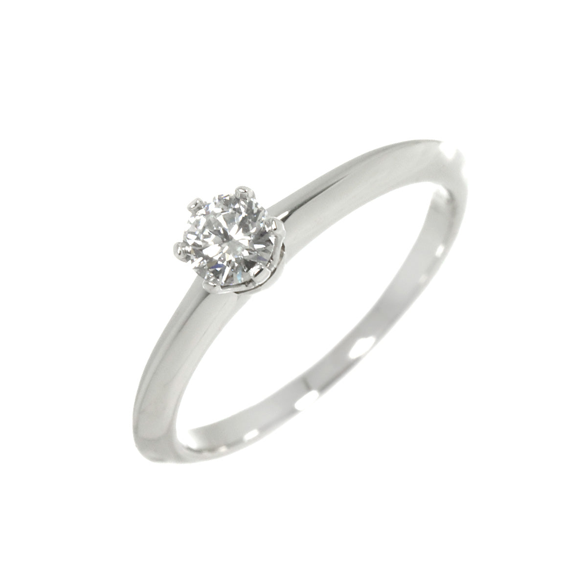 Diamond 0.21ct F/VS1 Ring Platinum Size4.5-4.75(US)