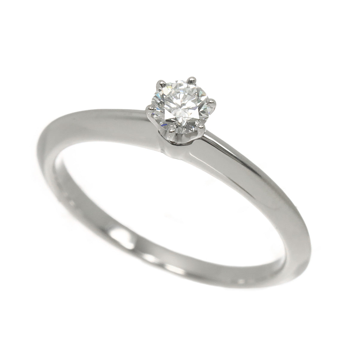 Diamond 0.21ct Ring Pt Platinum Size5.75-6(US)