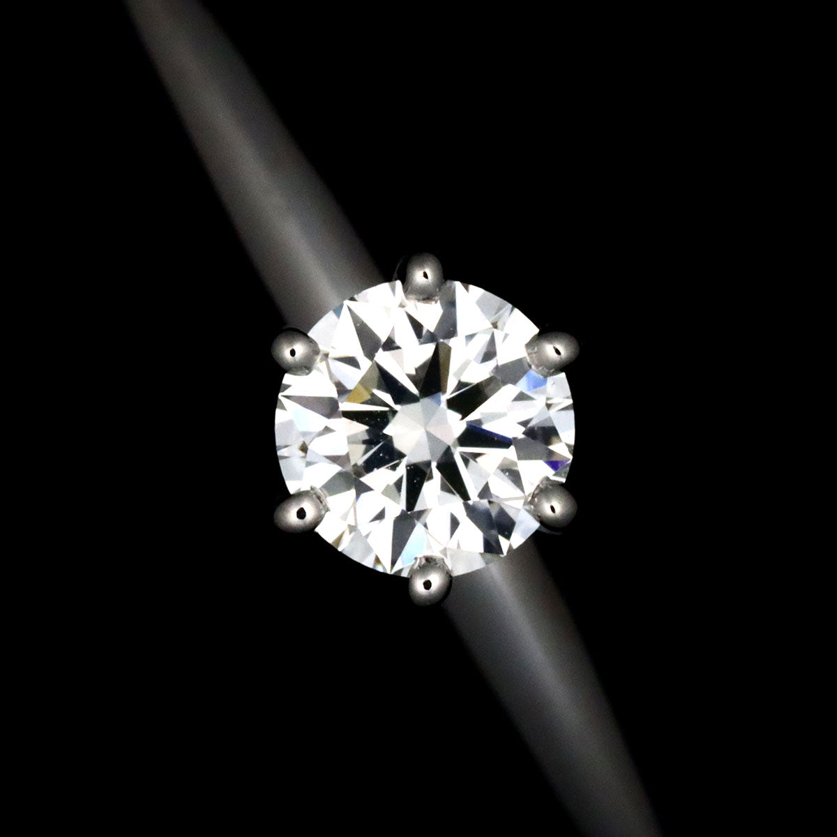 Diamond 0.21ct Ring Pt Platinum Size5.75-6(US)