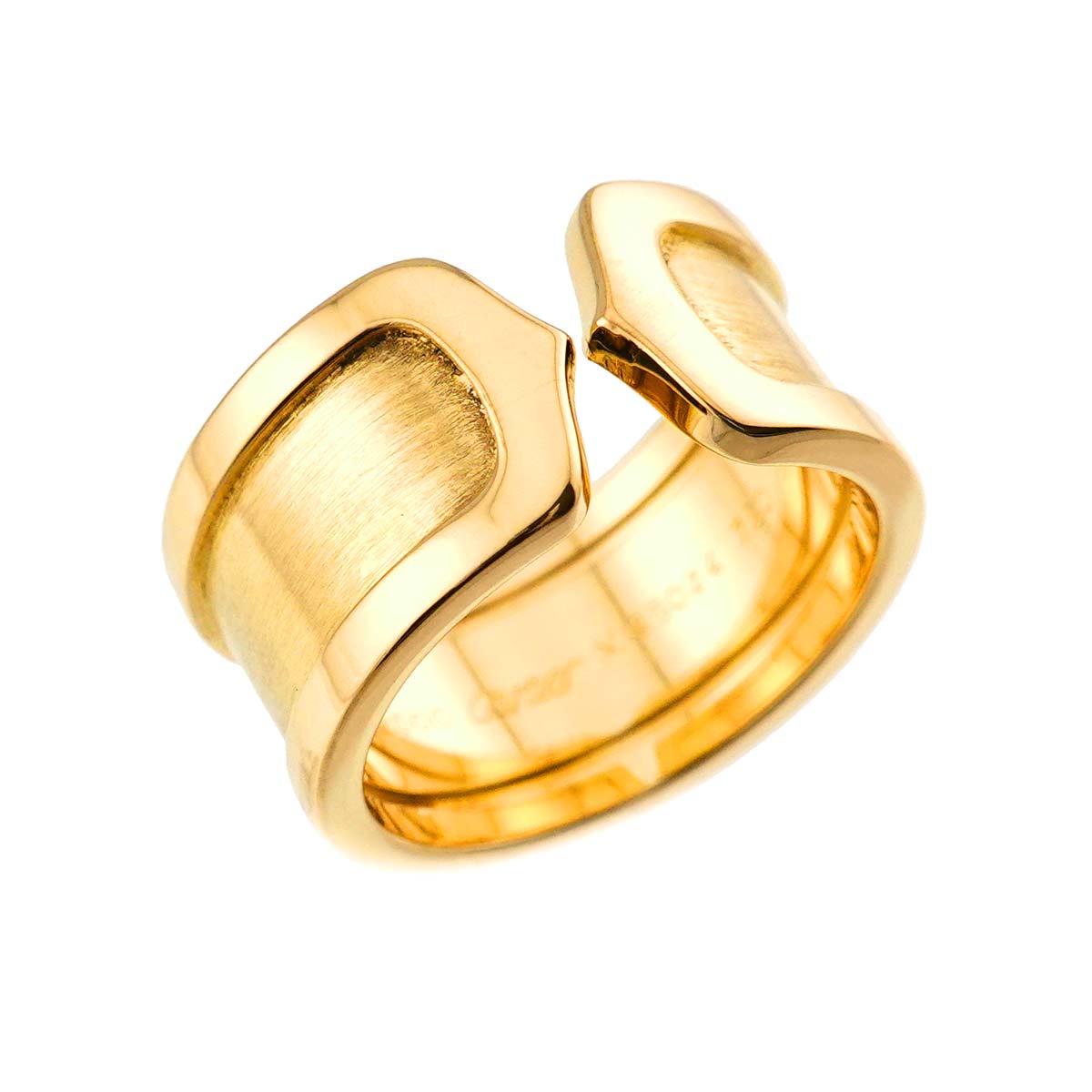 C2 LM Ring 18K YG 750 size51 5.25(US)