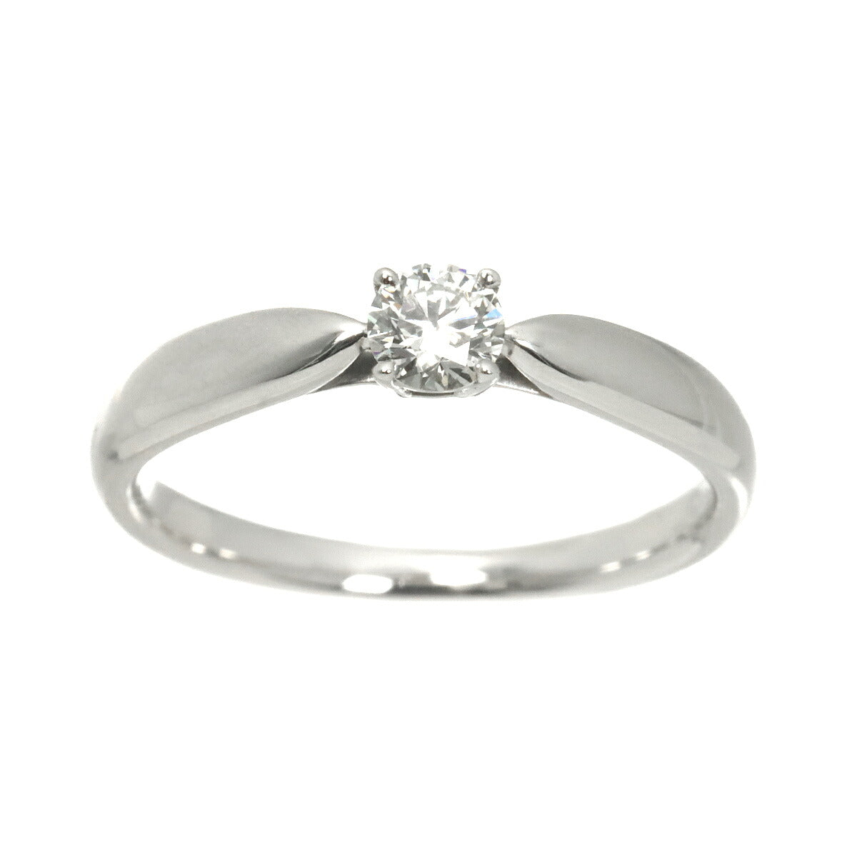 Harmony Ring Diamond 0.18ct Pt Platinum size4.5(US)