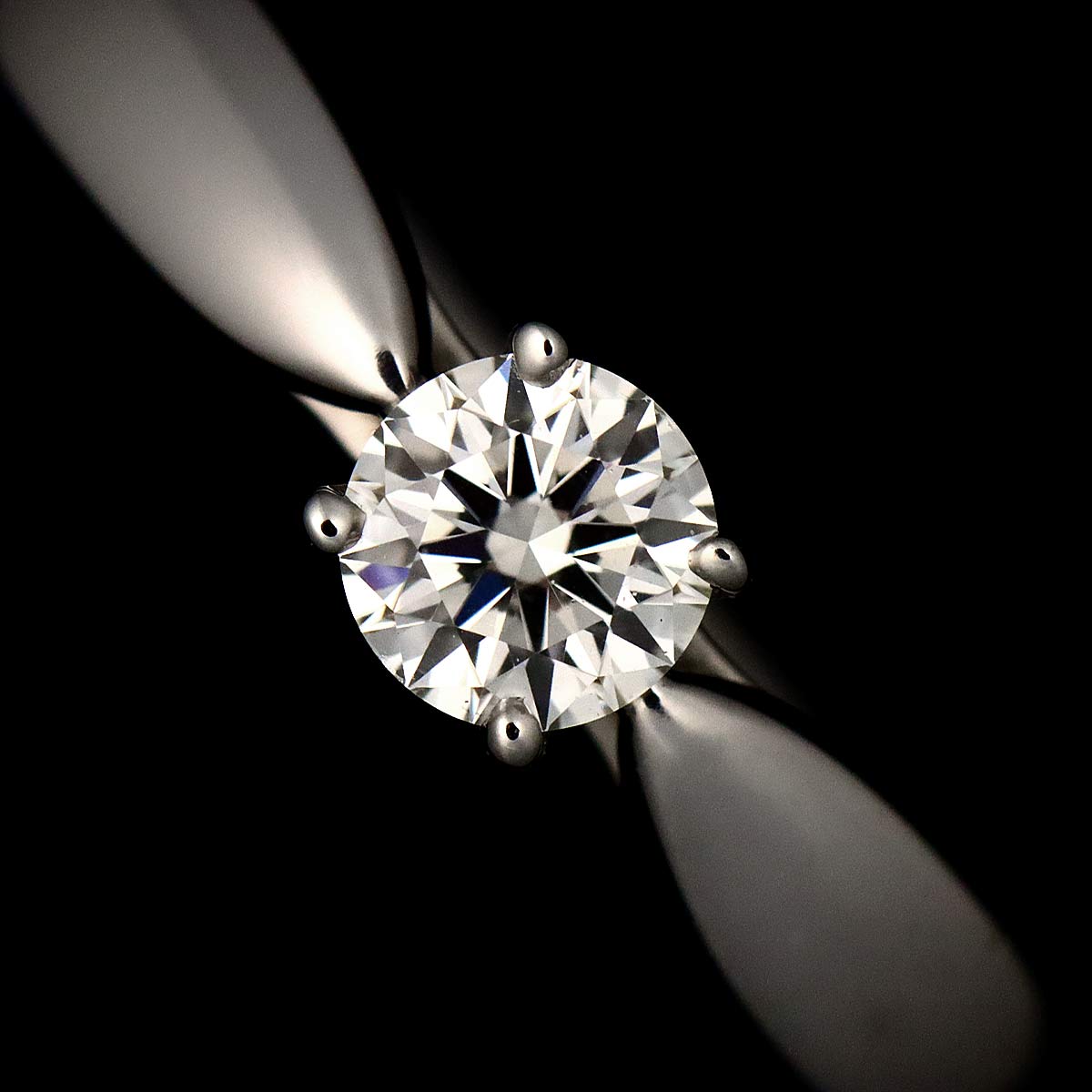 Harmony Ring Diamond 0.18ct Pt Platinum size4.5(US)