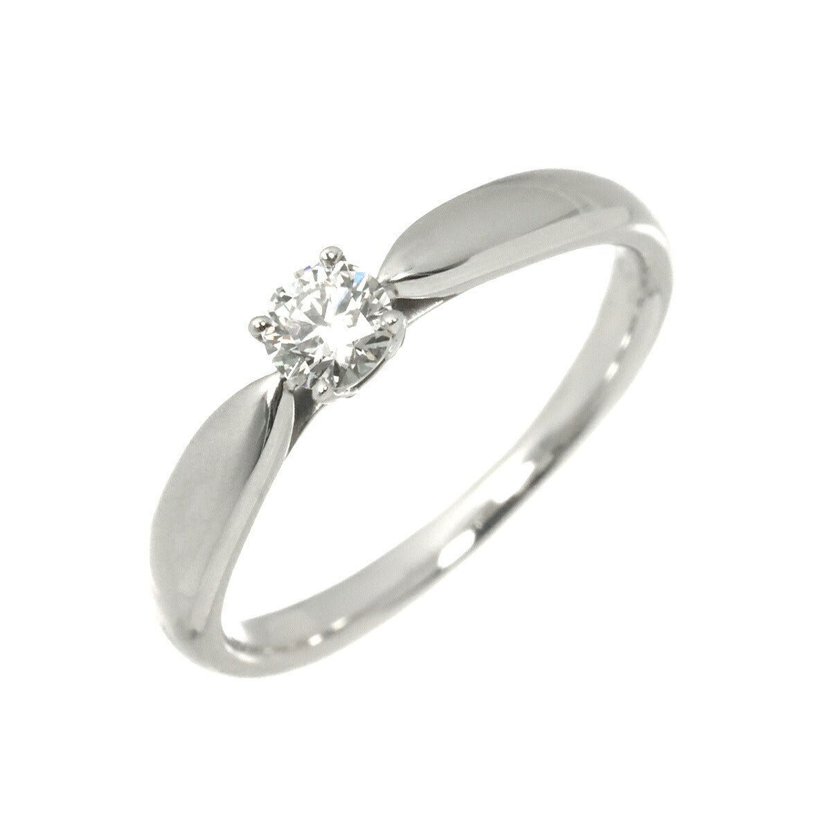 Harmony Ring Diamond 0.18ct Pt Platinum size4.5(US)