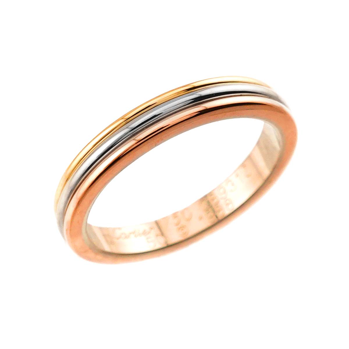 Vendome Ring 18K YG WG PG 750 size50 5.25(US)