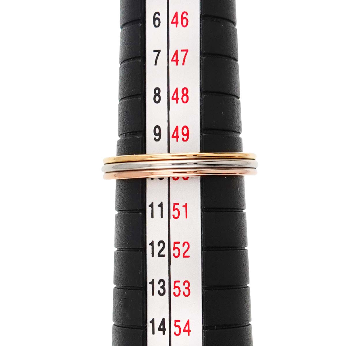 Vendome Ring 18K YG WG PG 750 size50 5.25(US)