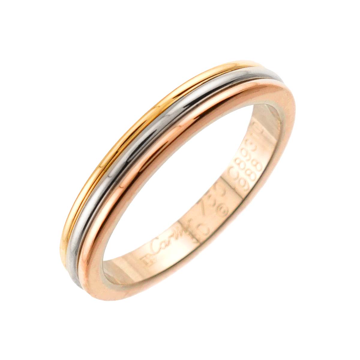 Vendome Ring 18K YG WG PG 750 size50 5.25(US)