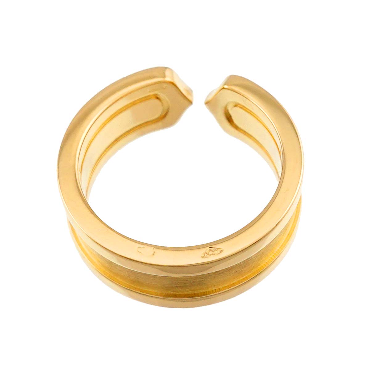 C2 Ring 18K YG 750 size48 4-4.5(US)