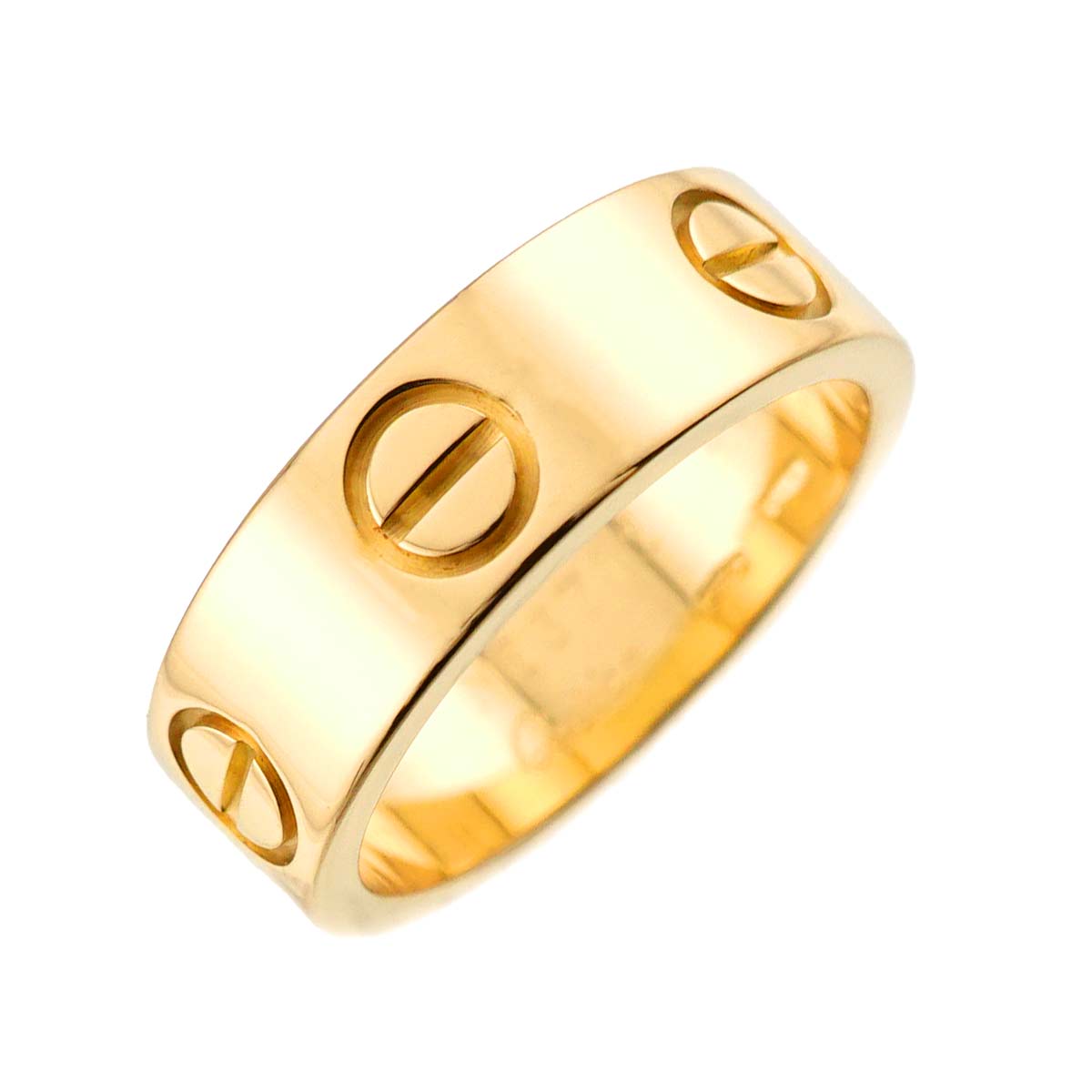 Love Ring 18K Yellow Gold 750 size49 4.5(US)