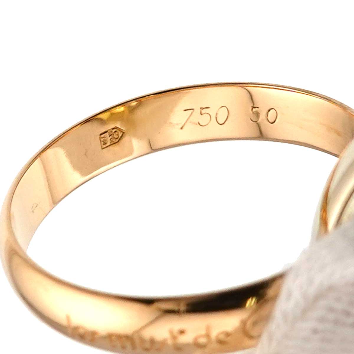 Trinity MM Ring 18K YG WG PG 750 Size50 5.25(US)