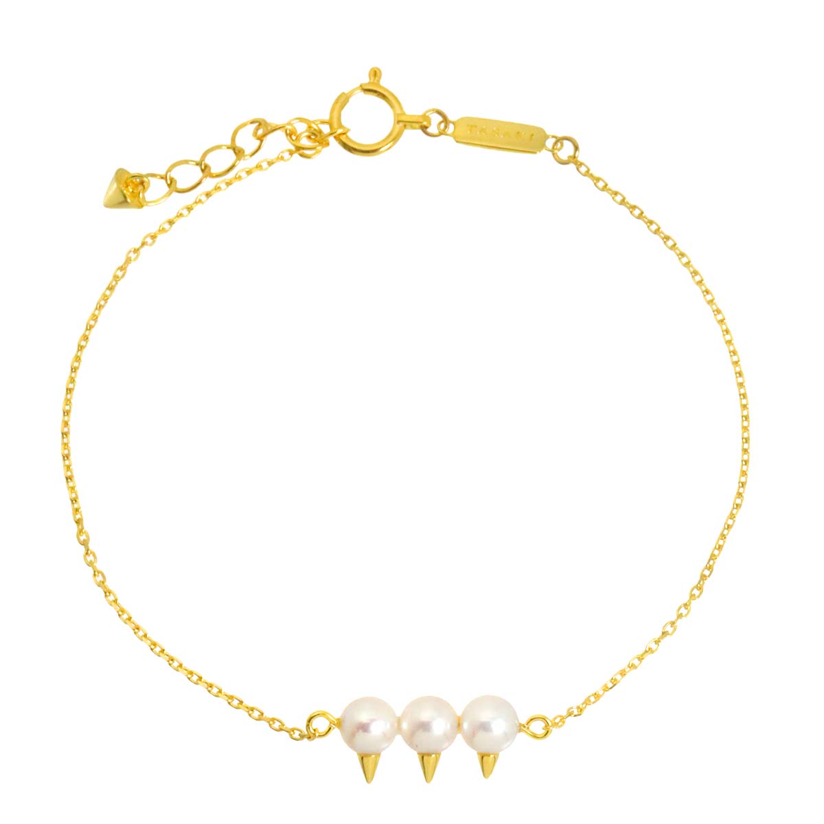 danger Akoya Pearl Bracelet 18K YG 750