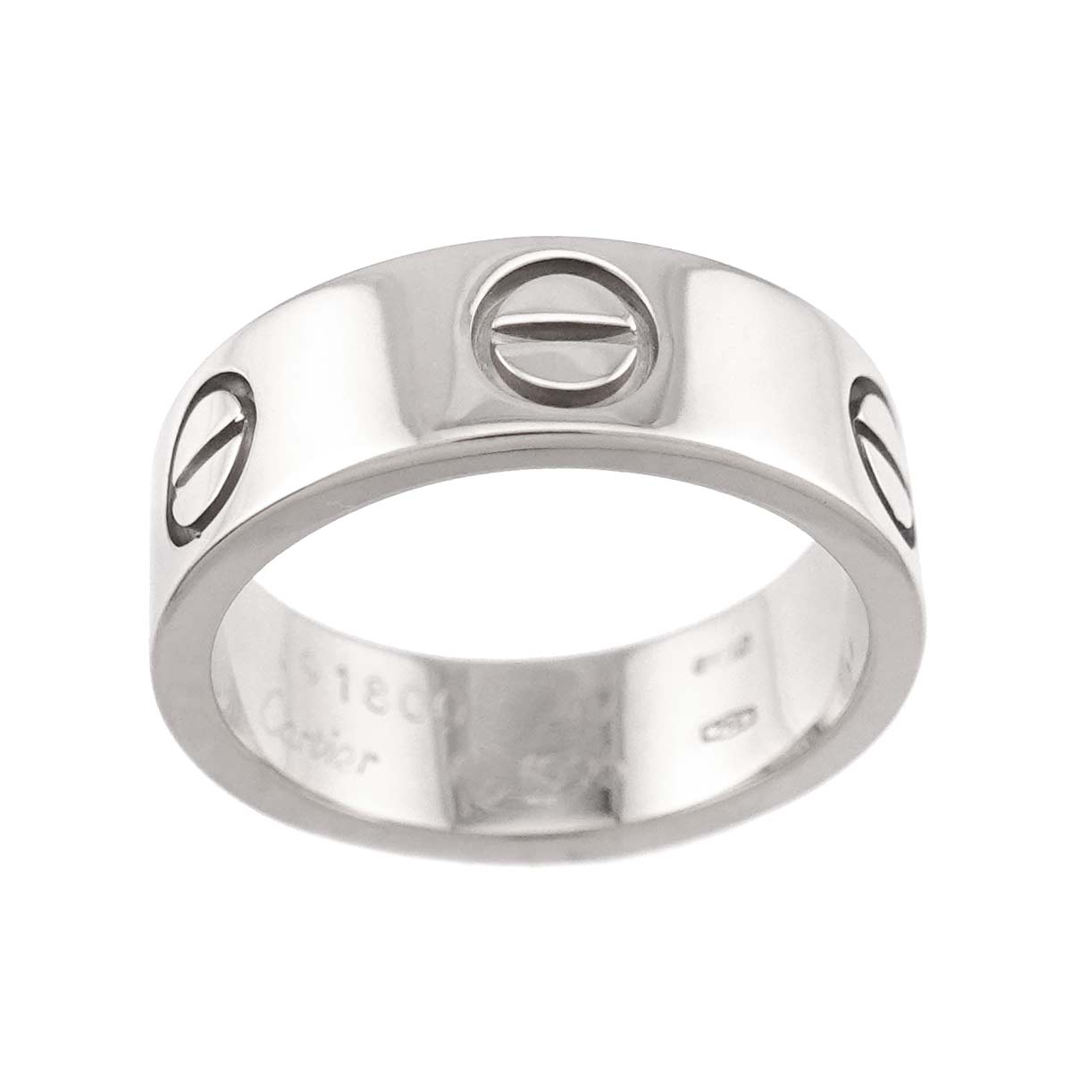 Love Ring 18K White Gold 750 size47 3.75(US)
