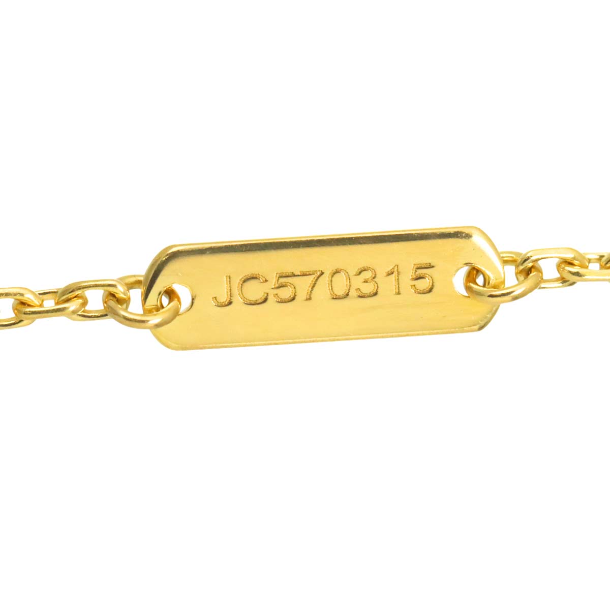 Vintage Alhambra MOP Necklace 18K YG 750