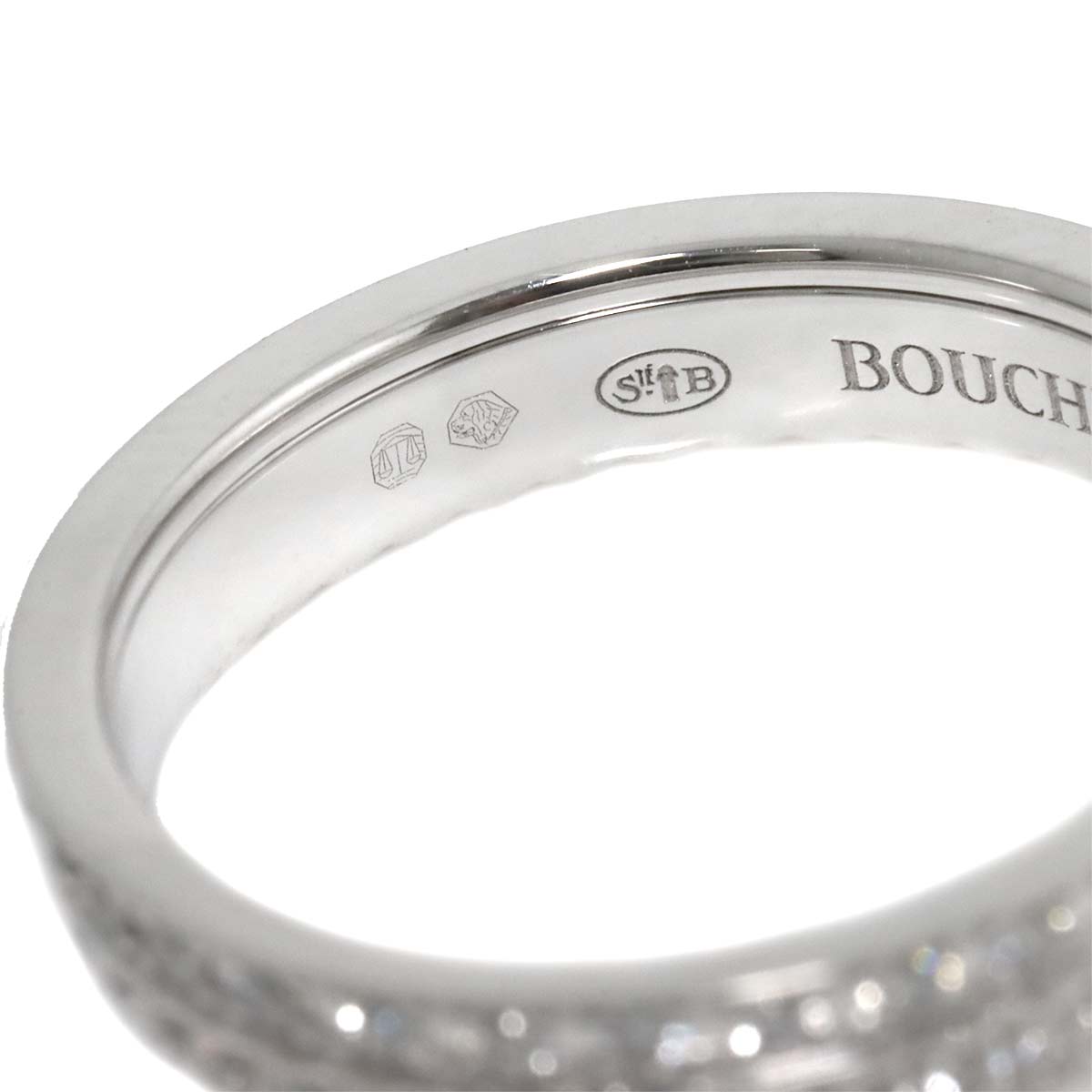 Quatre RADIANT Diamond Ring 18K WG 750 Size47 4(US)