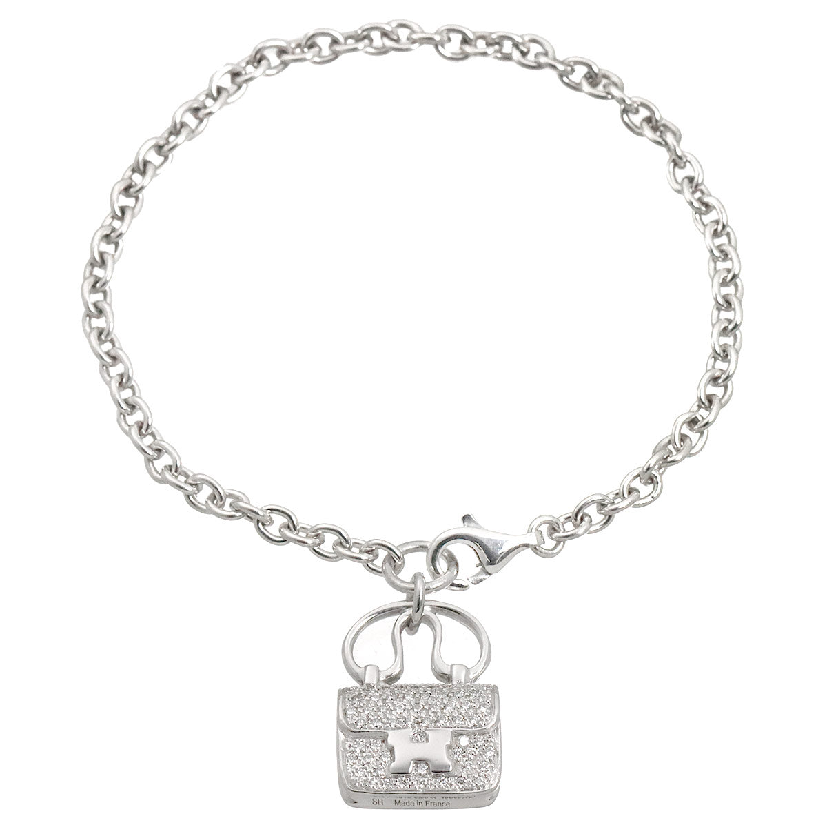 Diamond 0.58ct Bracelet 18K WG 750