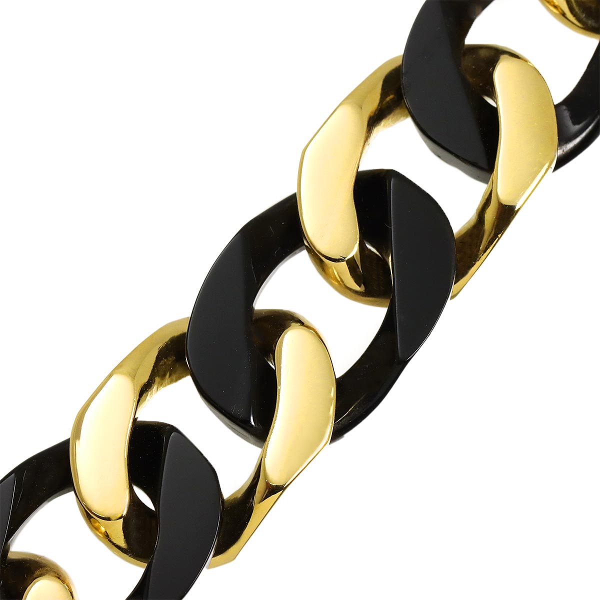 Onyx Bracelet 18K Yellow Gold 750