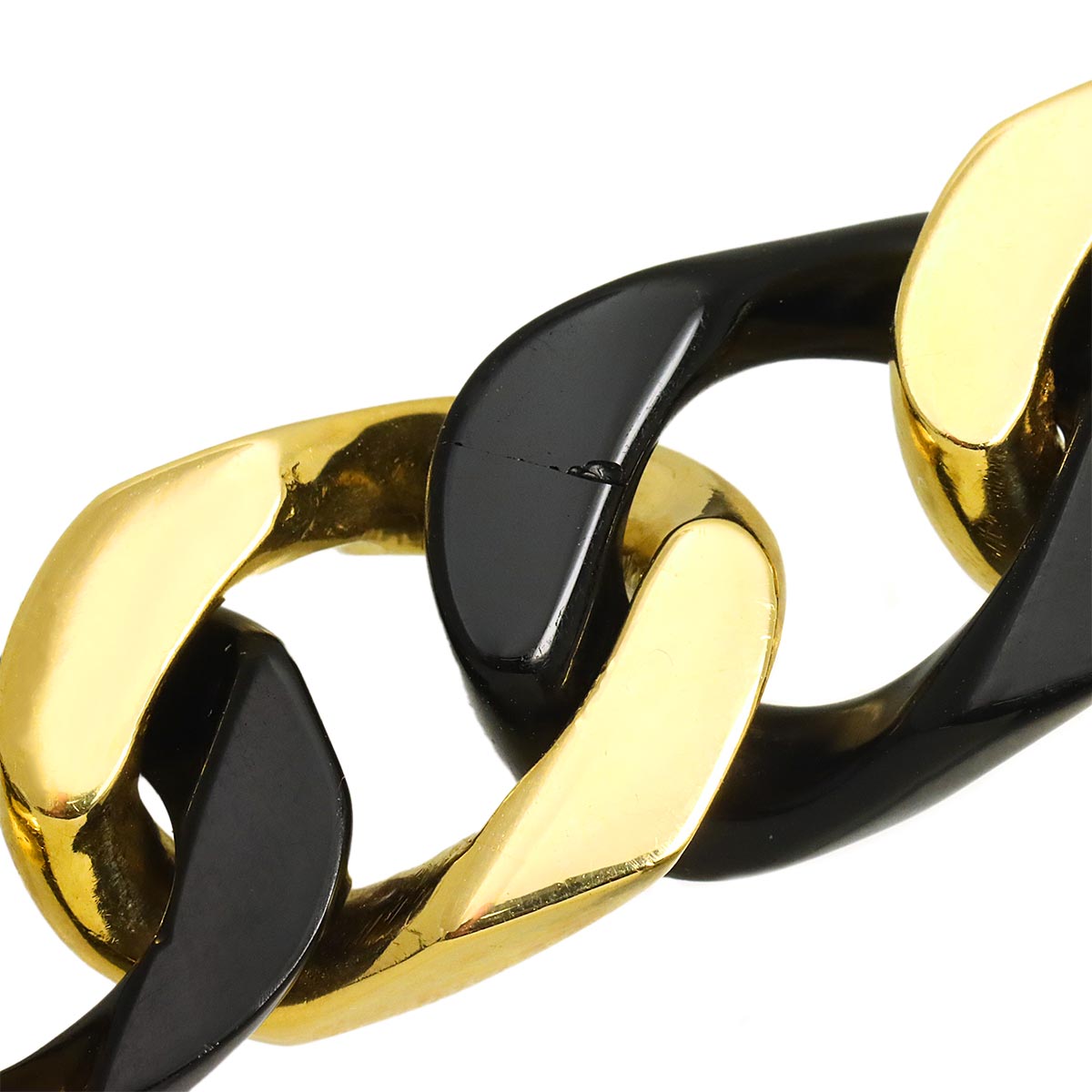 Onyx Bracelet 18K Yellow Gold 750