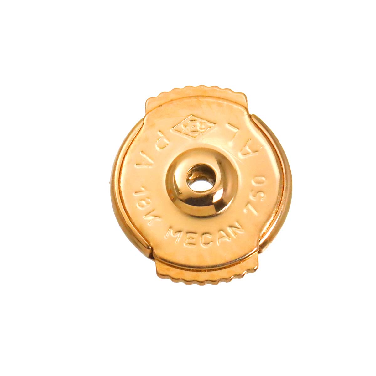 Damour Sapphire Earrings Pierced MM 18K PG 750