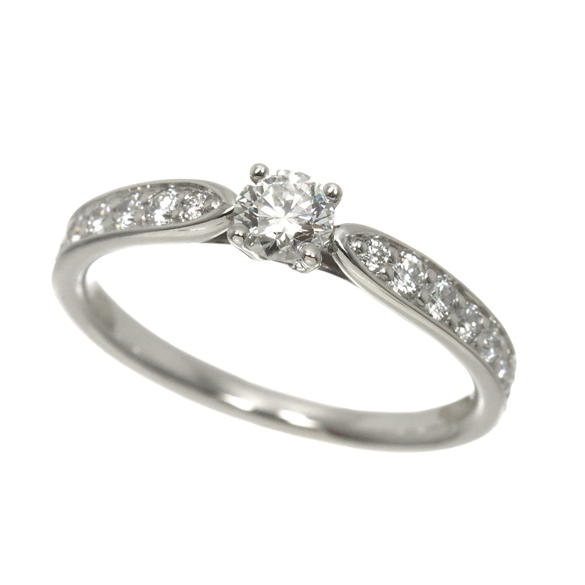 Harmony Diamond 0.18ct Ring Pt Size4(US)