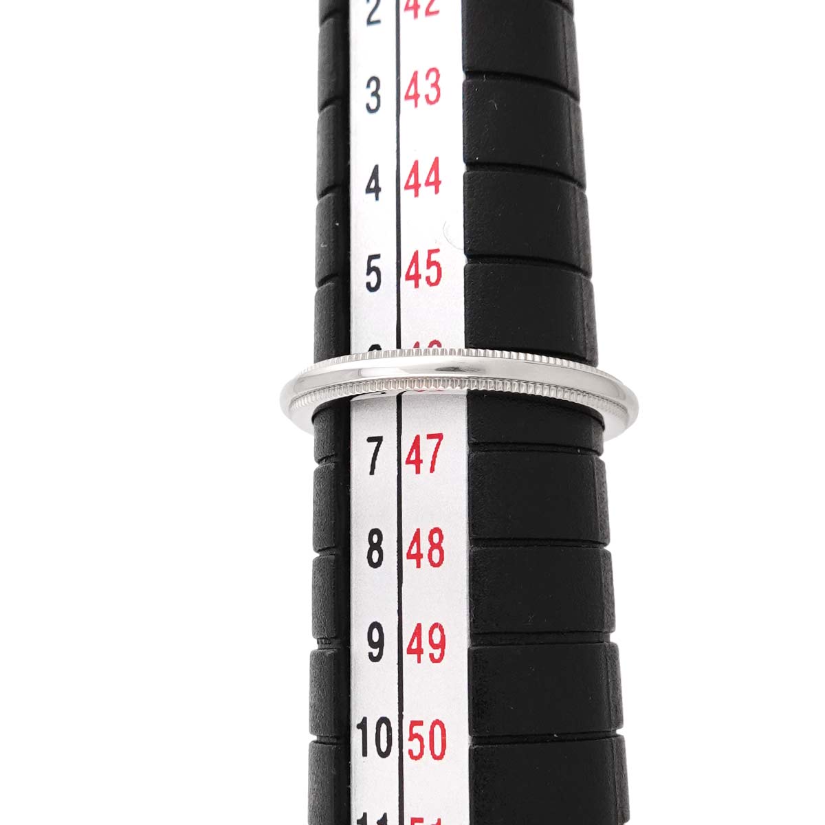 Milgrain Band Ring Pt Platinum Size3.75-4(US)