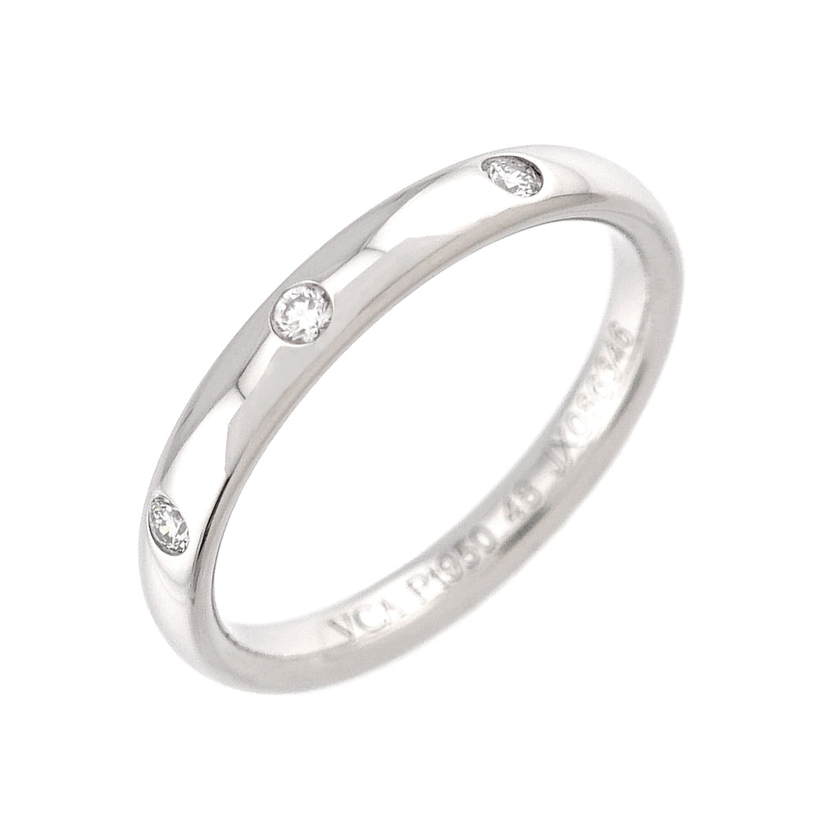 Tendrement Etoiles Ring Diamond Pt size48 4.5(US)