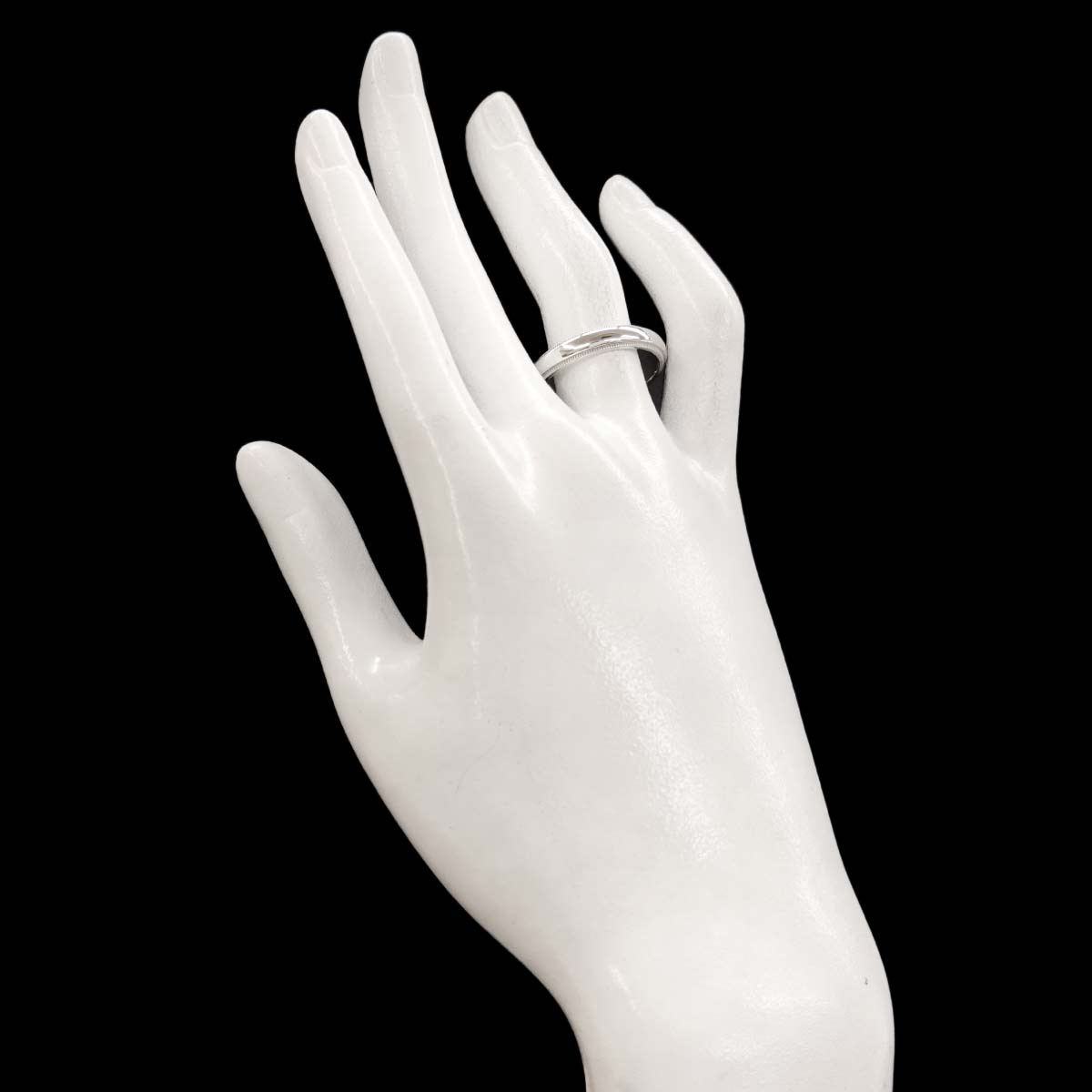 Milgrain Ring Pt Platinum Size9.75-10(US)