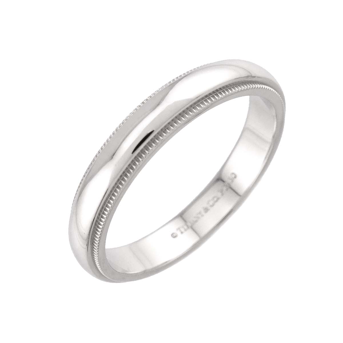 Milgrain Ring Pt Platinum Size9.75-10(US)