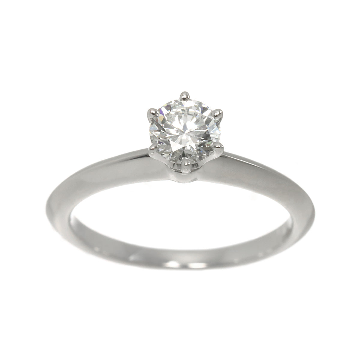 Diamond 0.44ct Ring Pt size4.75-5(US)