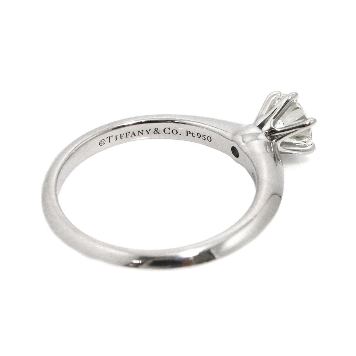 Diamond 0.44ct Ring Pt size4.75-5(US)