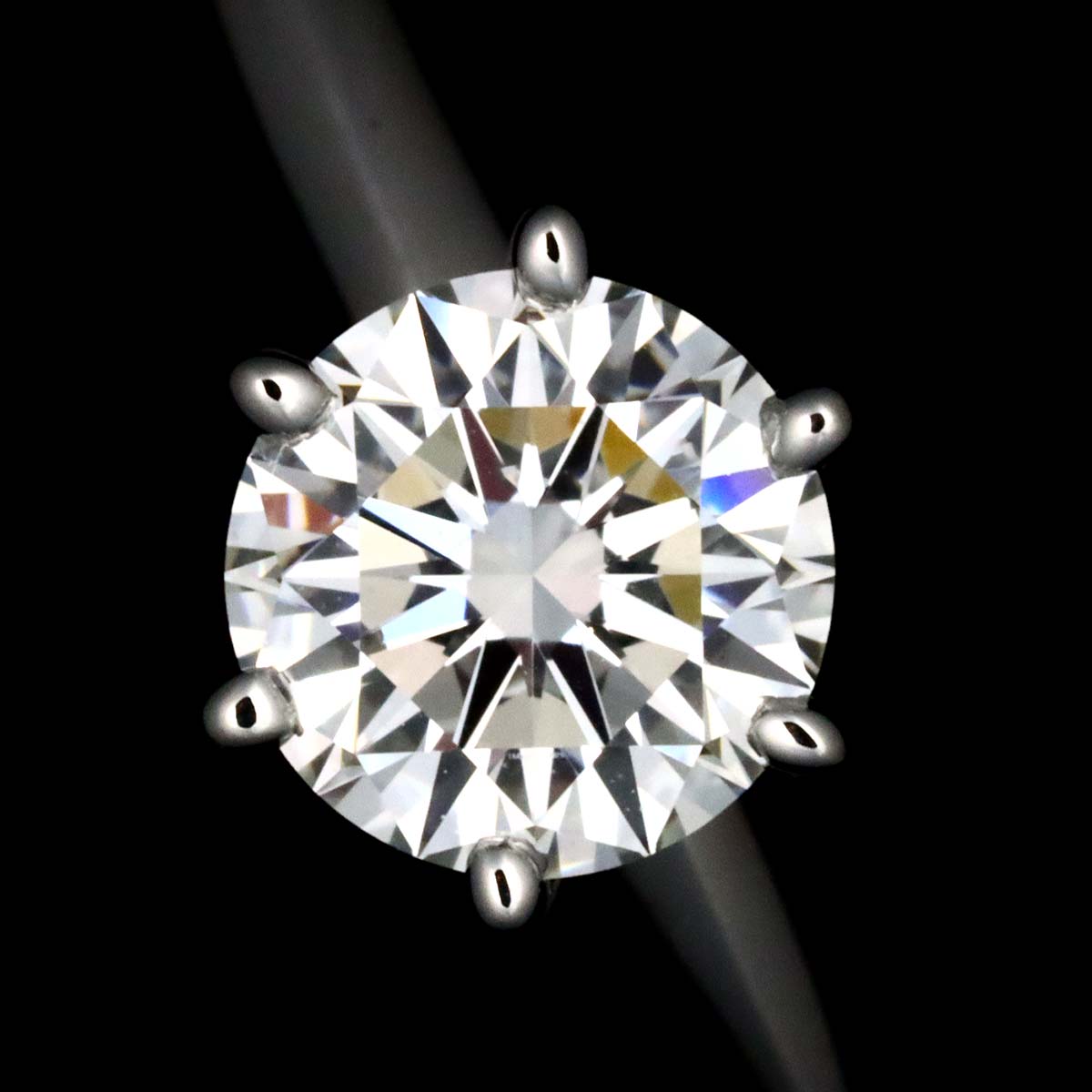 Diamond 0.44ct Ring Pt size4.75-5(US)