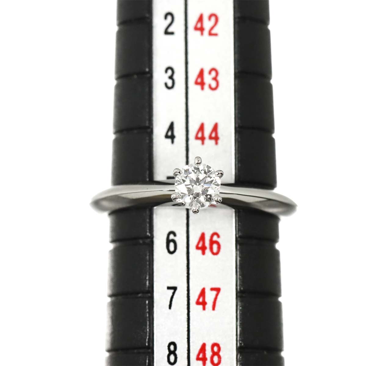 Diamond 0.18ct G/VS2/3EX Ring Pt Size3.25(US)