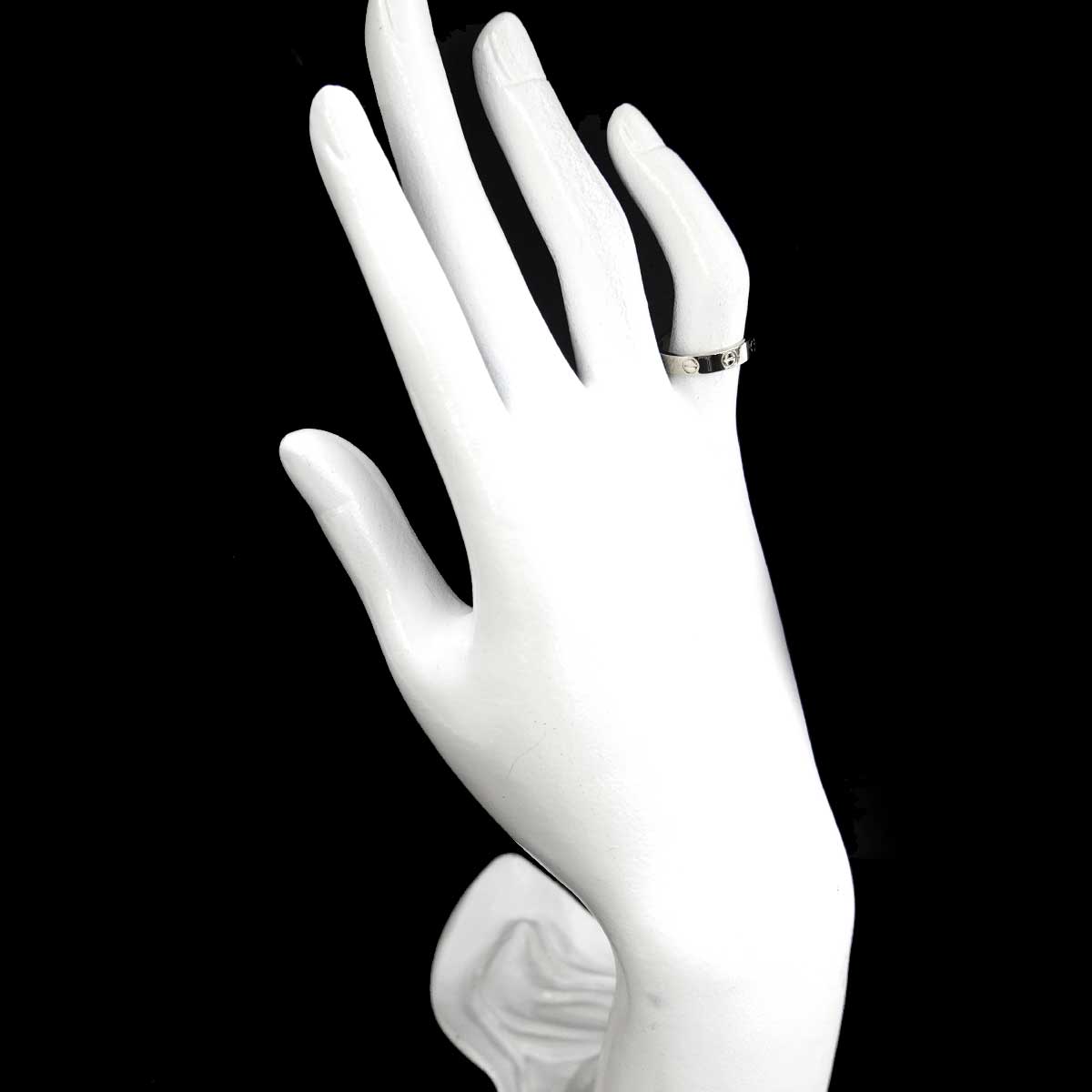 Mini Love Ring 18K White Gold 750 size48 4.5(US)
