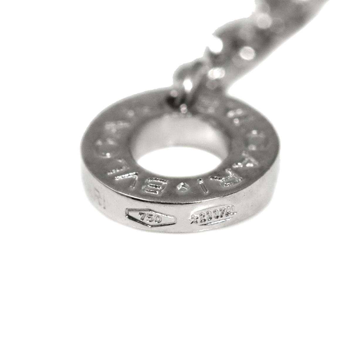 Parentesi Necklace 18K White Gold 750