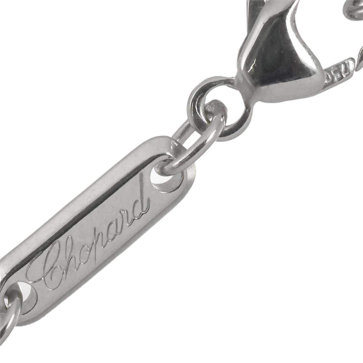 Happy Spirit Diamond Necklace 18K White Gold 750