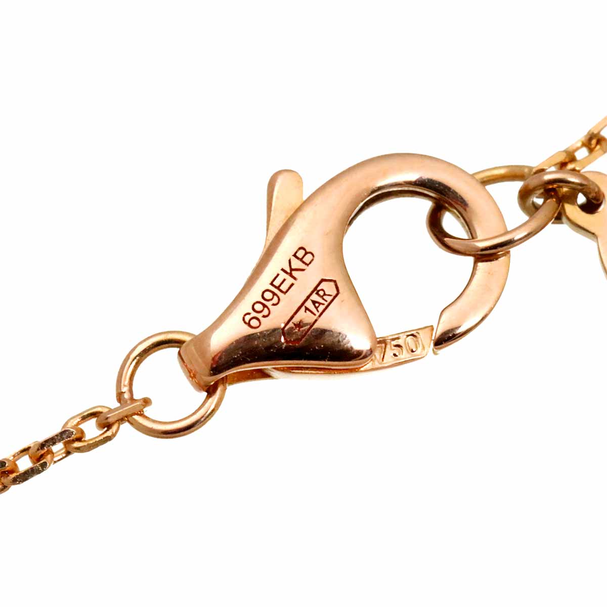 d Amour Diamond Necklace XS 18K Pink Gold 750