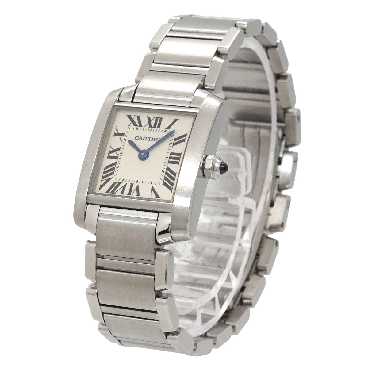 Tank Francaise SM W51008Q3 Quartz Cream Dial Ladies Watch