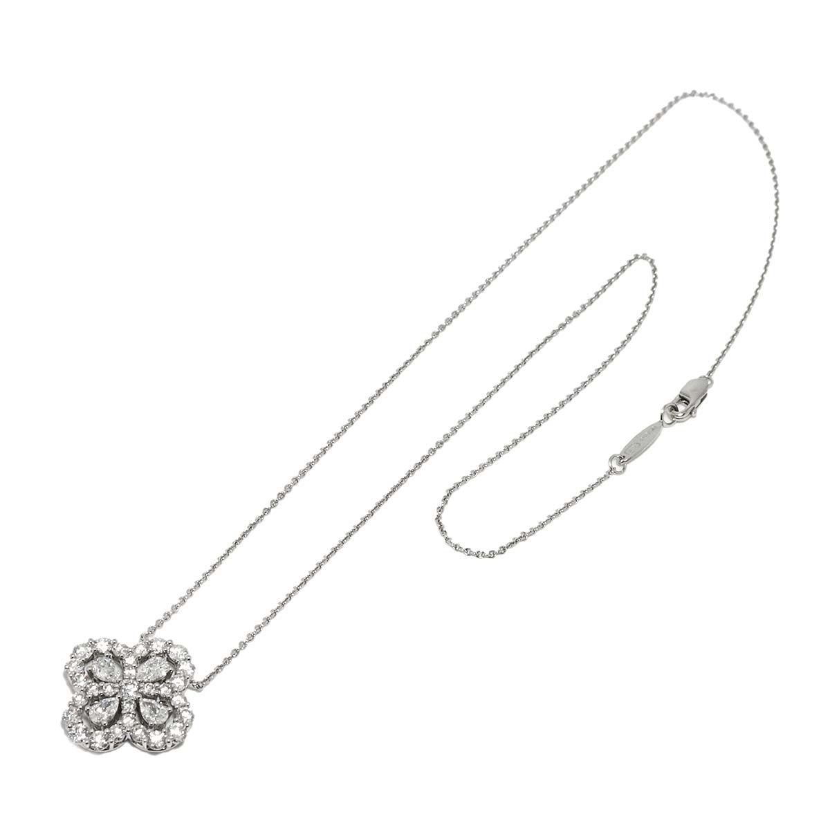 Loop Full Motif Diamond Necklace Pt