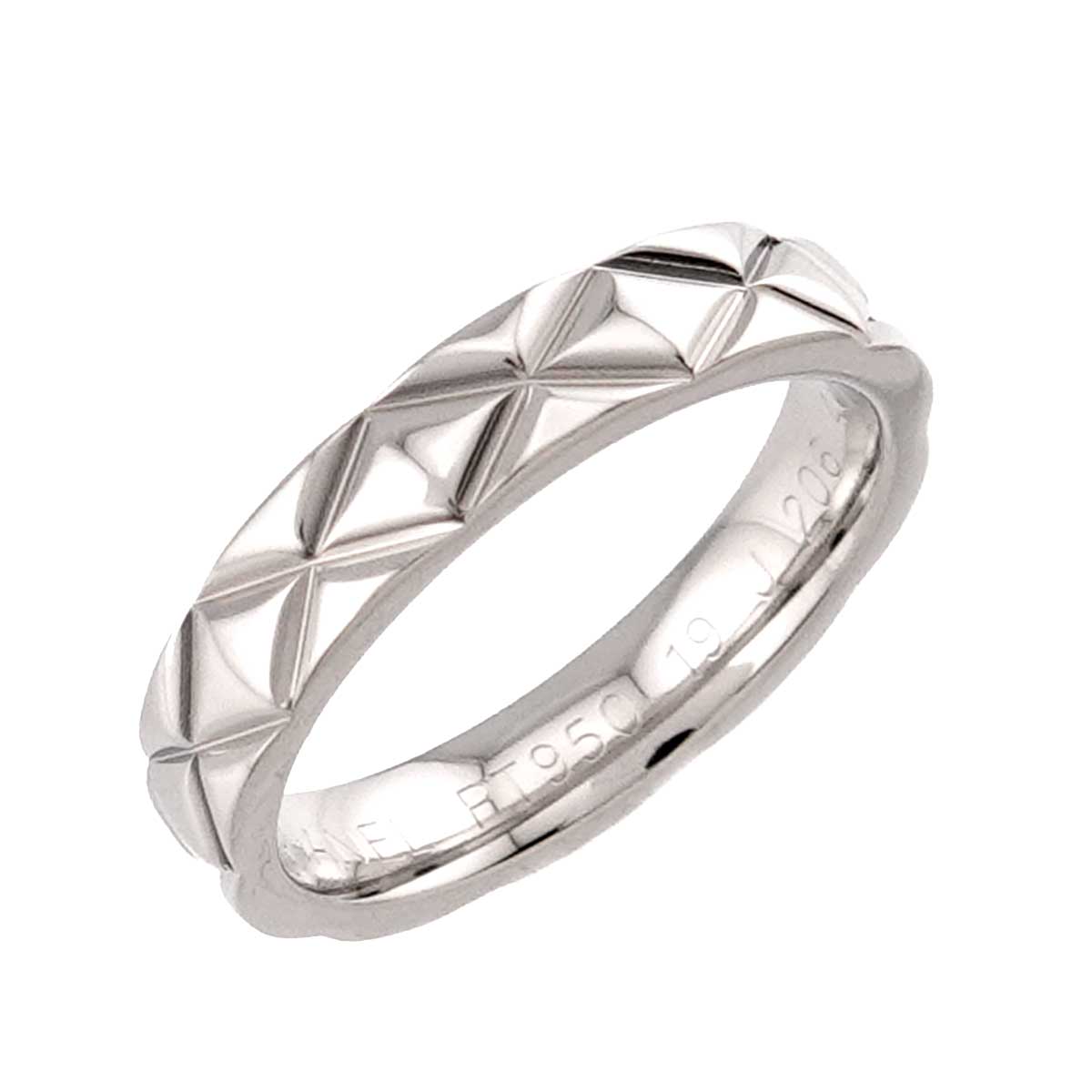 Matelasse Ring Pt Platinum size48 4.5(US)