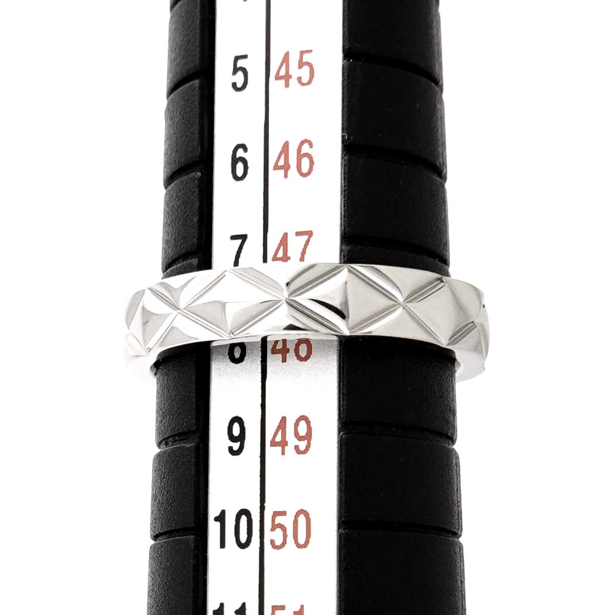 Matelasse Ring Pt Platinum size48 4.5(US)
