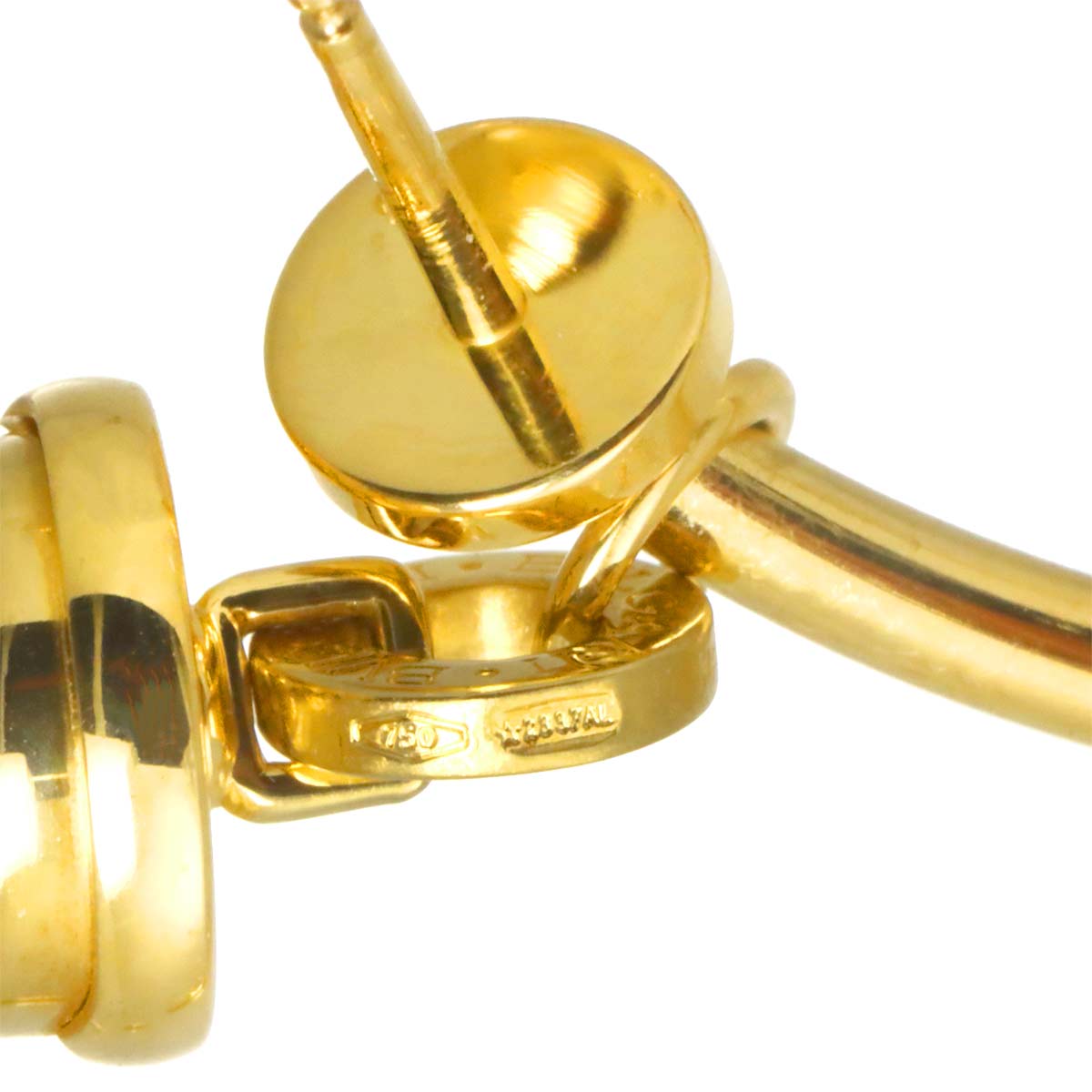 B-ZERO1 Element Earrings Pierced 18K Yellwo Gold 750