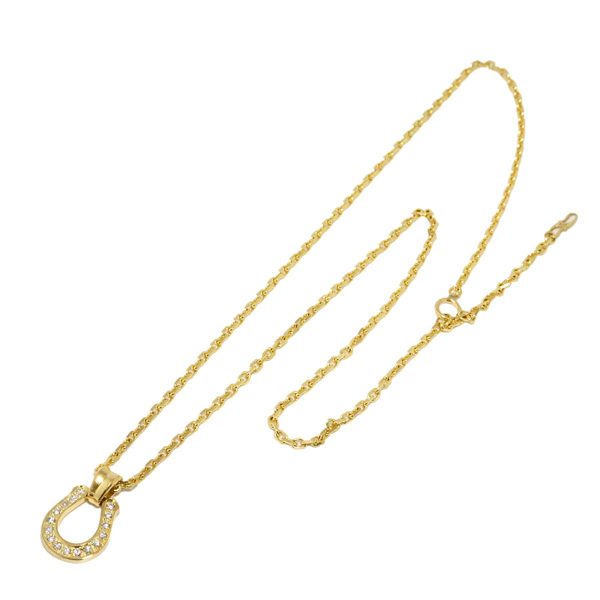 Diamond 0.25ct Necklace 18K YG 750