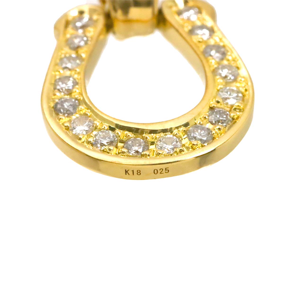 Diamond 0.25ct Necklace 18K YG 750