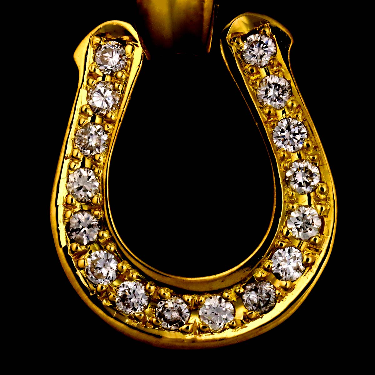 Diamond 0.25ct Necklace 18K YG 750