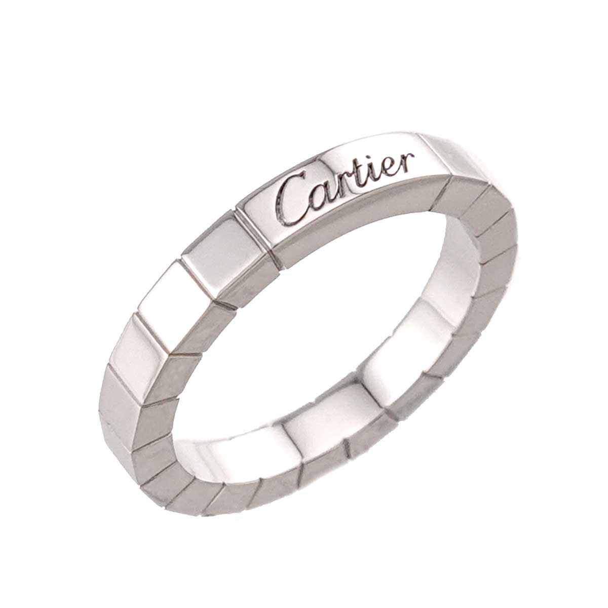 Laniere Ring 18K White Gold 750 Size52 5.75-6(US)