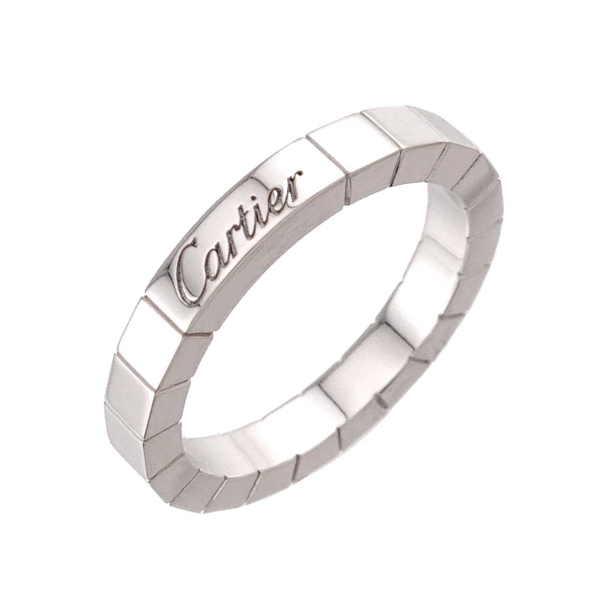 Laniere Ring 18K White Gold 750 Size52 5.75-6(US)