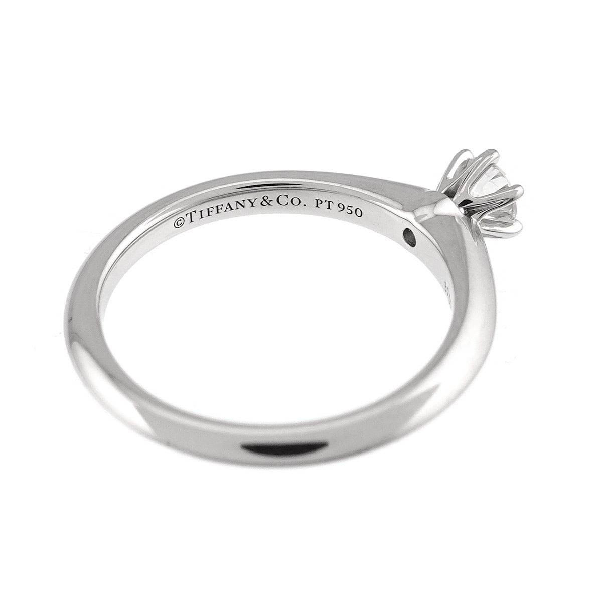 Diamond 0.21ct I/IF/3EX Ring Pt 4.75-5(US)