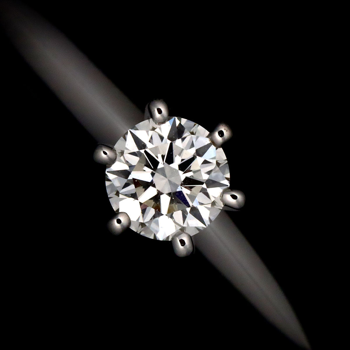 Diamond 0.21ct I/IF/3EX Ring Pt 4.75-5(US)