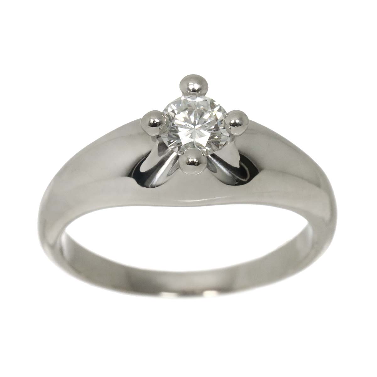 Corona Diamond 0.31ct F/VVS Ring Platinum size5.25(US)