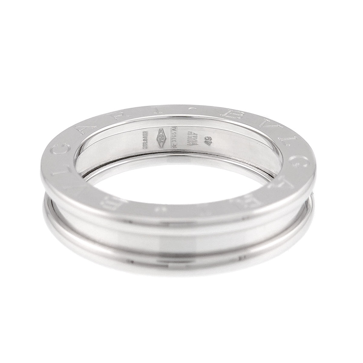 B-ZERO1 1Band Ring 18K White Gold 750 Size49 4.5-4.75(US)