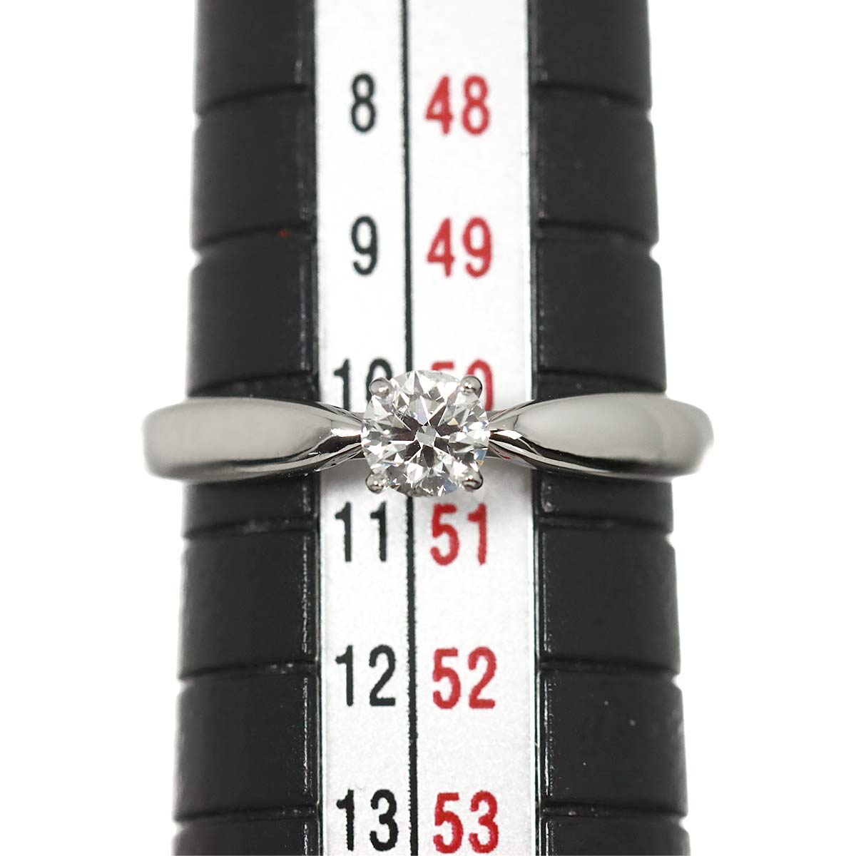 Harmony Diamond 0.25ct H/IF/3EX Ring Pt Size5.25-5.5(US)